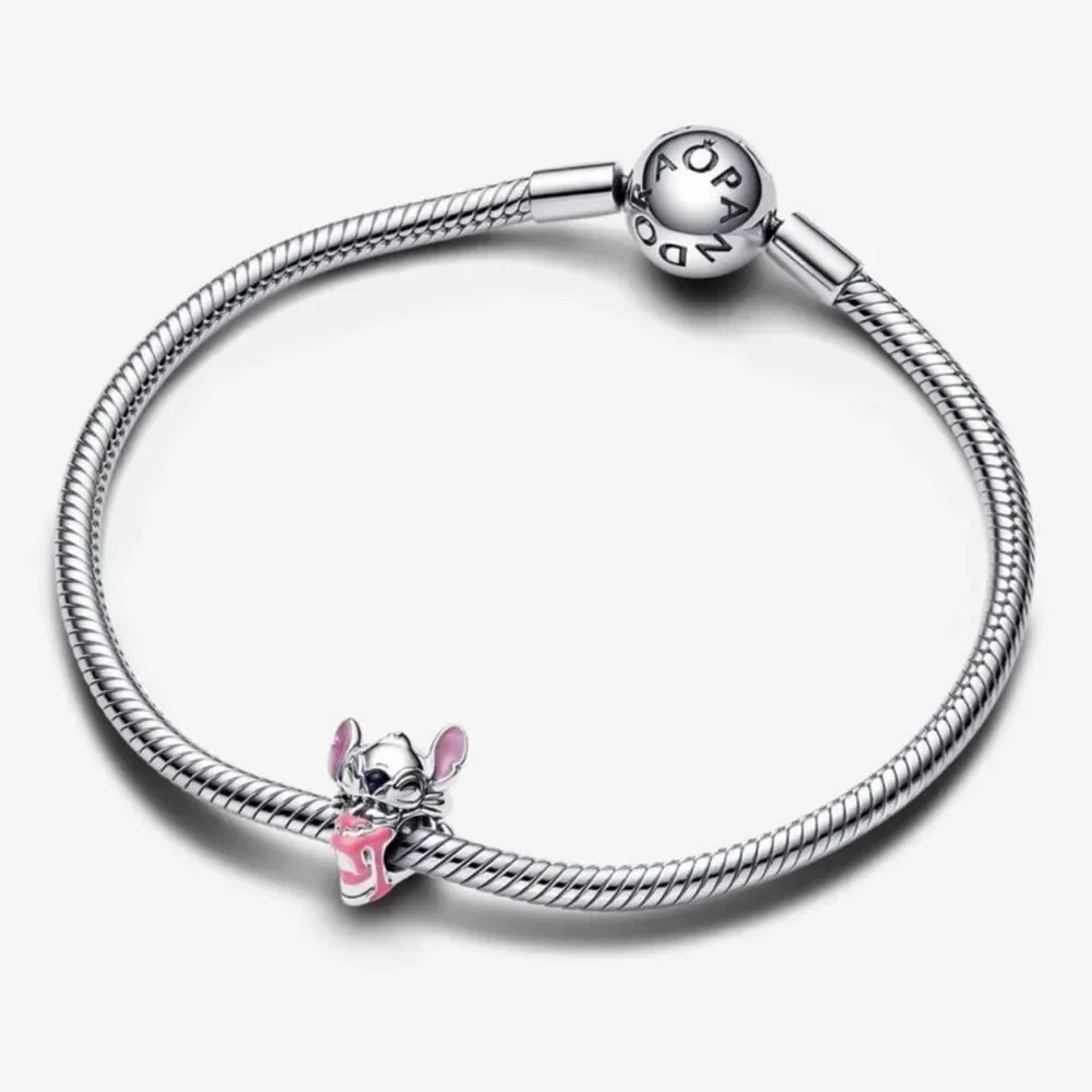 NWOT Lilo & Stitch Birthday Cake Disney x Pandora FIT Silver Charm